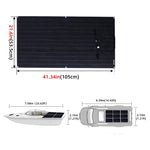 Panel słoneczny elastyczny mocny namiot kemping