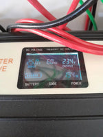 Falownik Solarny Czysta Fala 12V/24V/48V do 220V AC LCD