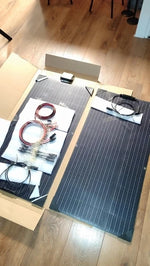 Panel słoneczny elastyczny mocny namiot kemping