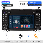 Radio Samochodowe do Mercedes Sprinter/Benz Vito/B200, B Class/W639/W245/W209