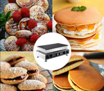 Elektryczna grofrownica do mini gofrów i pancake